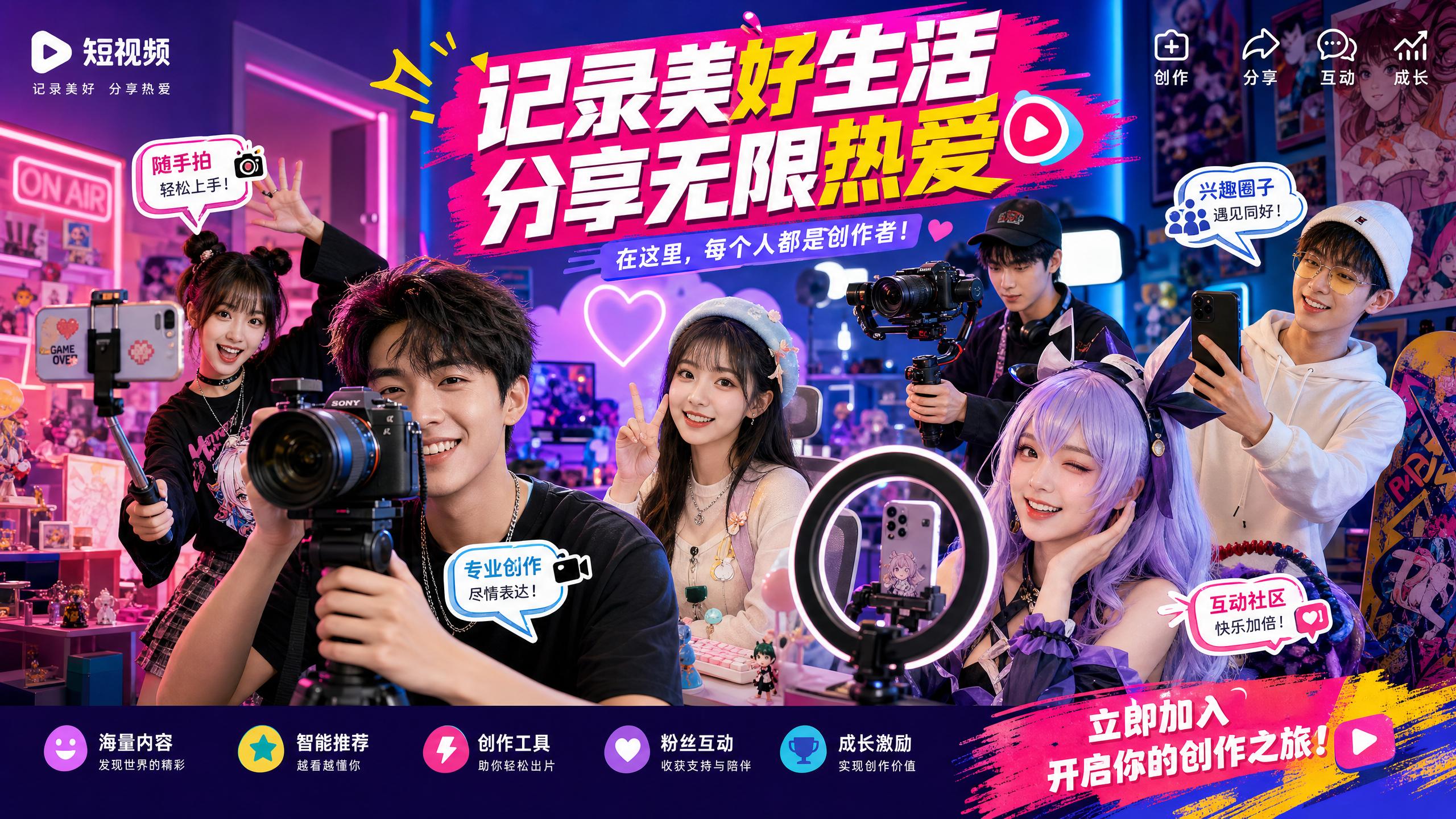 51短视频-社区创作者月度精选传媒合集